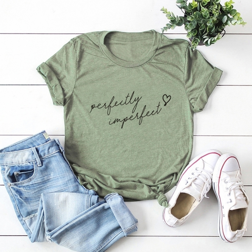 Short Sleeve T-Shirt,Perfectly Imperfect